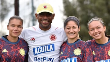 Selección Colombia femenina en Bogotá