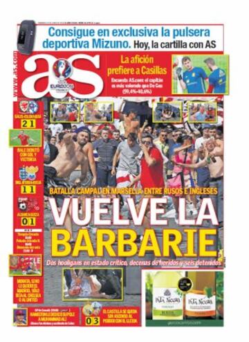 Las portadas de AS de junio