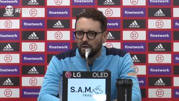 Preguntan a Bordalás por sus roces con Marcelino y contesta: "Cada uno defiende lo suyo..."