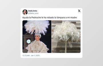 Los mejores memes del vestido de Cristina Pedroche en las Campanadas 2024