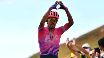 Daniel Felipe Martínez, ganador de la etapa 13 del Tour de Francia 2020.