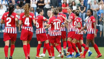 Natalia G&oacute;mez-Junco hizo su debut al minuto 52, pero nada pudo hacer ante el bicampe&oacute;n de la Liga Iberdrola; Kenti Robles puso asistencia para el tercer gol colchonero.