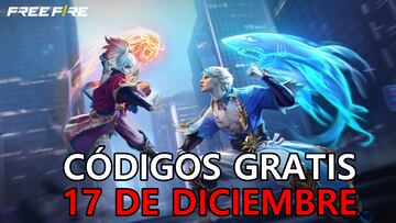 Free Fire | Códigos de hoy domingo 17 de diciembre de 2023: recompensas gratis