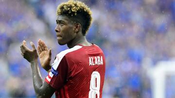 Alaba, con Austria.