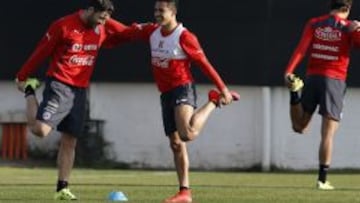 La Roja inicia esta tarde sus trabajos con miras al amistoso frente a Paraguay.