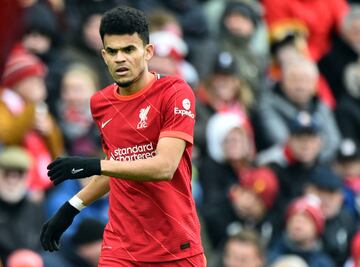 El extremo colombiano disputó 32 minutos en la victoria 3-1 de Liverpool ante Cardiff City por la FA Cup. El guajiro realizó una asistencia.