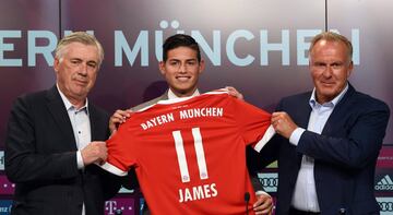 Inicia un nuevo camino: James ya es jugador del Bayern