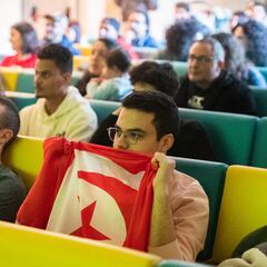 Casa Árabe vibra con el triunfo de Túnez