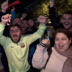 El Camp Nou explotó: "¡¡¡Messi es el Dios de nuestro templo; triplete y Cibeles!!!"