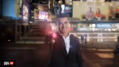 Cristiano Ronaldo acting in an Israeli ad for TV content