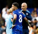 Enzo Fernández, experimento fallido ante Manchester City