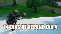 Fortnite 14 días de verano día 4: ballesta y La recompensa de Wick