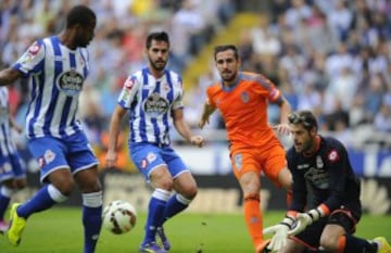 Fabri, Sidnei, Pablo Insua y Paco Alcácer.