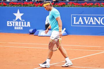Rafael Nadal se impuso 6-3 y 6-3 sobre David Ferrer en los octavos de final del Conde de Godó de Barcelona.