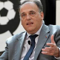 Tebas también critica a Piqué: "Se equivocó, ahora sobraba..."