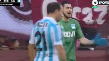 Las 2 atajadas clave de Gabriel Arias en triunfo de Racing