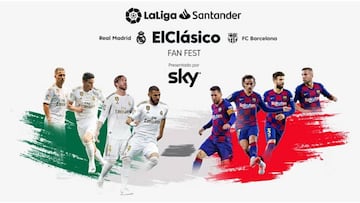 Habrá Fan Fest del Real Madrid vs Barcelona en la Ciudad de México