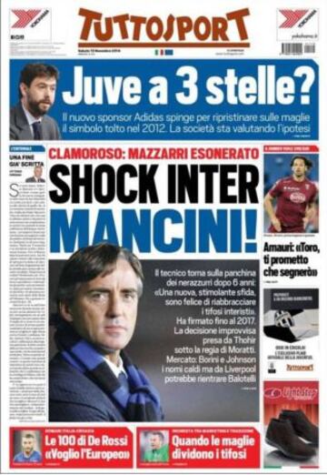 Portadas de la prensa deportiva