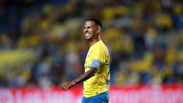 Jonathan Viera durante un partido con Las Palmas.