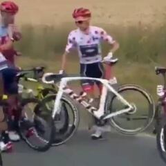 La rueda loca de Skujins que está dando que hablar en el Tour