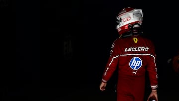 Formula One F1 - Hungarian Grand Prix - Hungaroring, Budapest, Hungary - August 3, 2025 Ferrari's Charles Leclerc after the race REUTERS/Marton Monus