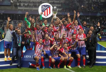 El Atlético ganó 2-4 la Supercopa de Europa ante el eterno rival.