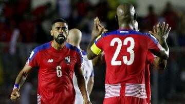 Gabriel es aún vigente jugador de la selección de Panamá. Se desempeña como mediocampista y anota en promedio cada 10 encuentros. En 132 partidos tiene 12 tantos a su nombre.