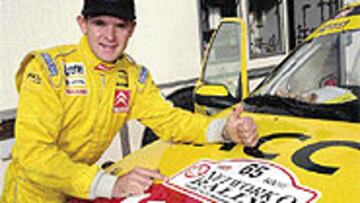 <b>CAMPEÓN JÚNIOR</b>. Dani Solá dará el salto y llevará un coche como el de Sainz en el Mundial WRC.