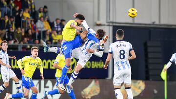 21/12/23 PARTIDO PRIMERA DIVISION CADIZ - REAL SOCIEDAD CHRIS RAMOS