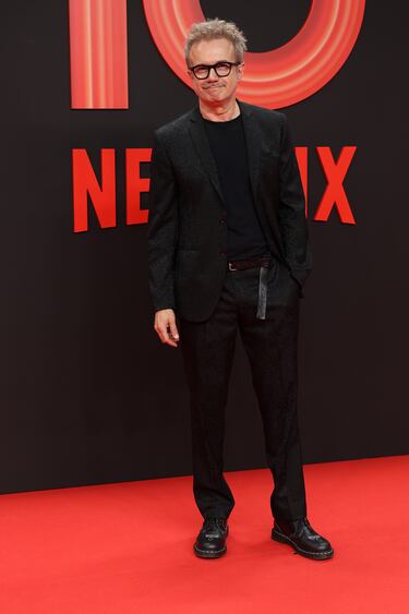 Tristán Ulloa durante la fiesta que organiza Netflix para celebrar el 10º aniversario de su llegada a España.