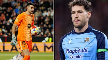 Remiro responde a quienes le quieren sacar de la Selección para llevar a Joan García al Mundial