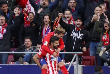 Slow starters Atlético step up a gear in the second half