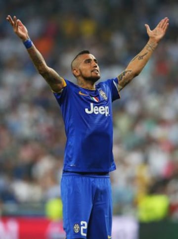 Con Juventus de Italia, Arturo Vidal alcanzó la final de Champions League 2014-2015. Enfrentará en la final al Barcelona de Claudio Bravo. Por primera vez un chileno levantará la orejona.