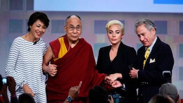 China veta a Lady Gaga por su encuentro con el Dalai Lama.
@ladygaga