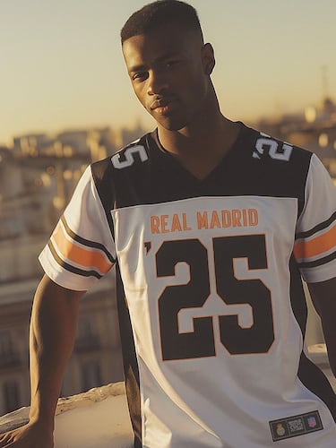 La NFL aterriza en el Santiago Bernabéu con el partido entre los Miami Dolphins y Washington Commanders. Por motivo de este evento la Liga Nacional de Fútbol Americano y el Real Madrid han sacado una colección exclusiva.