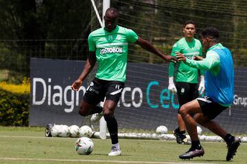 Atlético Nacional entrena de cara al partido frente a Patriotas por la Fecha 14 de la Liga BetPlay.