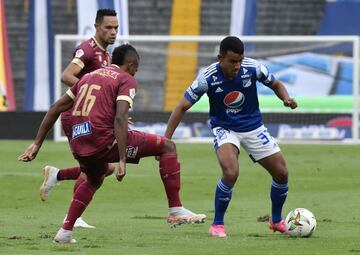 Con un doblete de Juan Fernando Caicedo, el equipo de Ibagué le dio la vuelta al marcador para el 2-1 final. Consiguió su tercera estrella del fútbol colombiano.