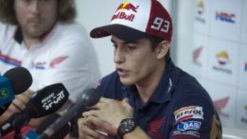 Marc Márquez: "Lo que sucedió, lo pudisteis ver todos"