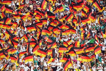 Así vive la afición el México vs Alemania dentro del estadio