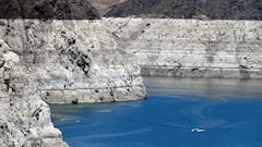As draught conditions persist in the US west, the level water is Lake Mead is decreasing rapidly, leading to some tragic findings.