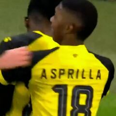 ¡Doble asistencia colombiana! Yaser y Hurtado dijeron presente