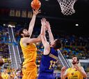Gran Canaria - Barcelona: resumen y resultado, ACB (74-77)
