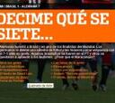 La prensa argentina pincha: "Brasil, decime qué se siete"