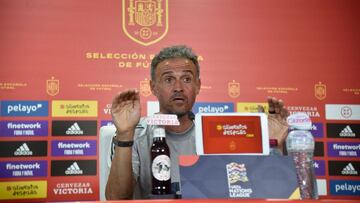 Luis Enrique: "Ansu está recuperado; olvidaos porque se le crea una patología"