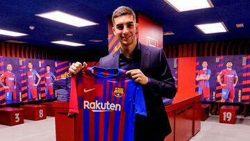 28/12/21 PRESENTACION ENTREVISTA FERRAN TORRES BARCELONA
 FOTO:FCBARCELONA