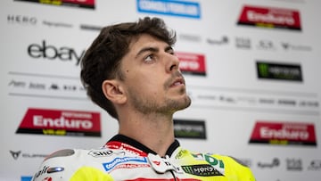 Di Giannantonio en el box del Pertamina Enduro VR46.