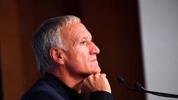Didier DESCHAMPS (Selectionneur France) during the press conference of France Football Men's team ahead the Nations League games on September 15, 2022 in Paris, France. (Photo by Anthony Bibard/FEP/Icon Sport via Getty Images) - Photo by Icon sport