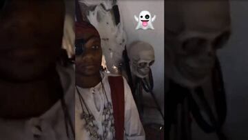 El especial halloween de Junior Fernandes: ?de qu¨¦ se visti¨®?