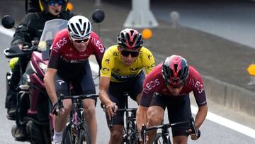 Egan Bernal y Chris Froome