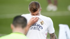 Kroos, durante el Real Madrid-Levante. 